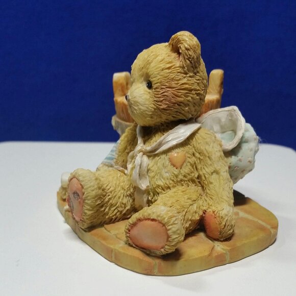 Cherished Teddies Joshua Love Repairs All Figurine Enesco 950556 Hamilton Gifts - Picture 8 of 10
